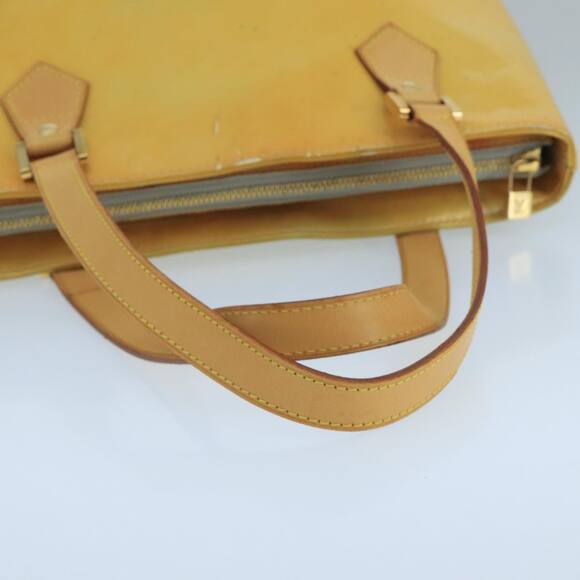 LOUIS VUITTON Monogram Vernis Houston Hand Bag Gris M91053 - Picture 7 of 13